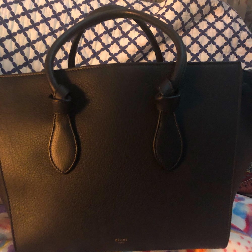 Celine tie knot tote